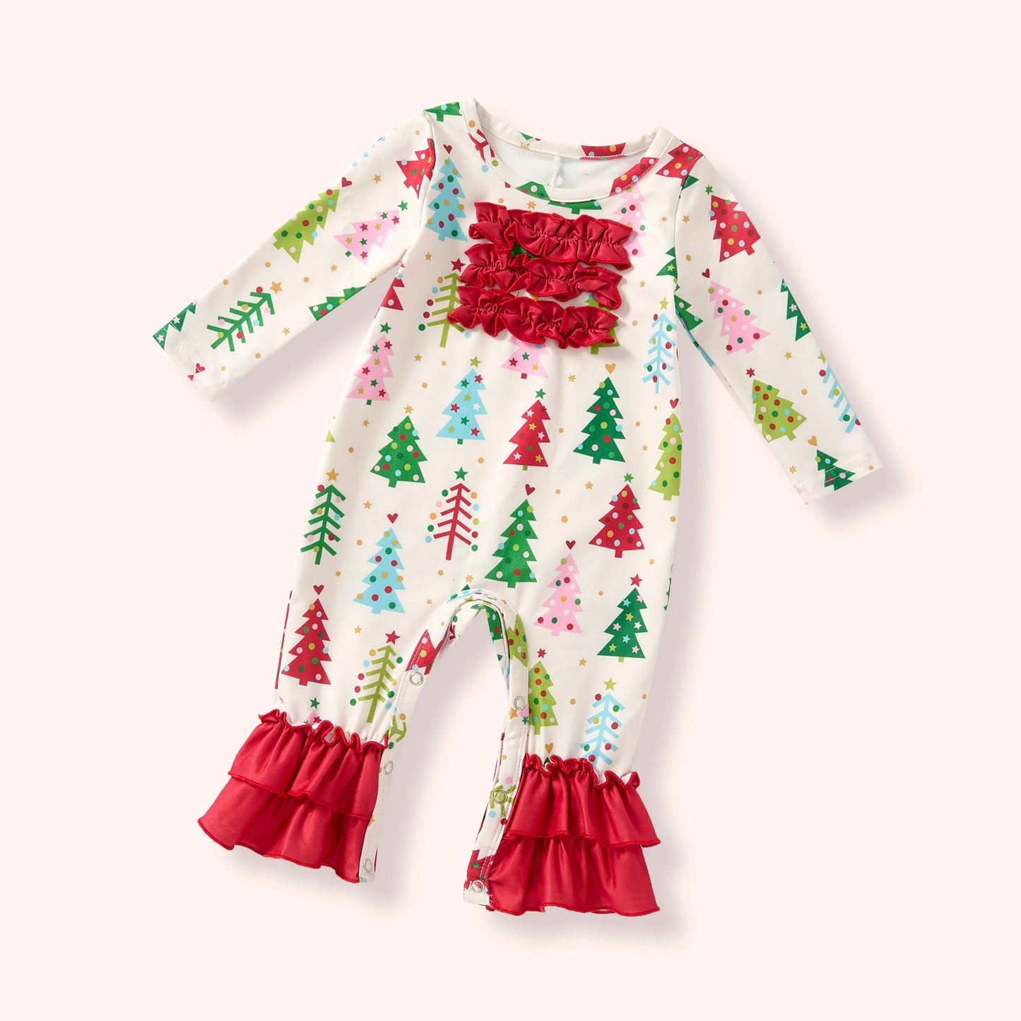Christmas Tree Splendor Romper