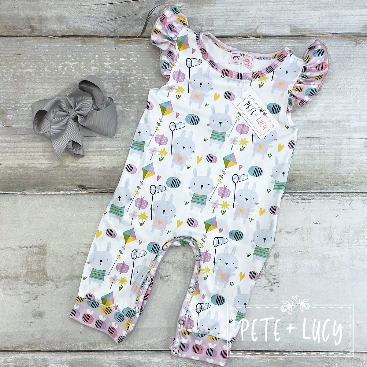9-12 Month Bee Catcher Romper