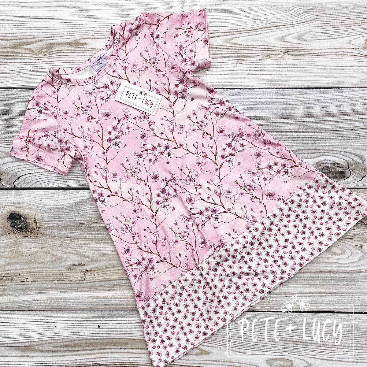 Cherry Blossom Dress Size 6/6X