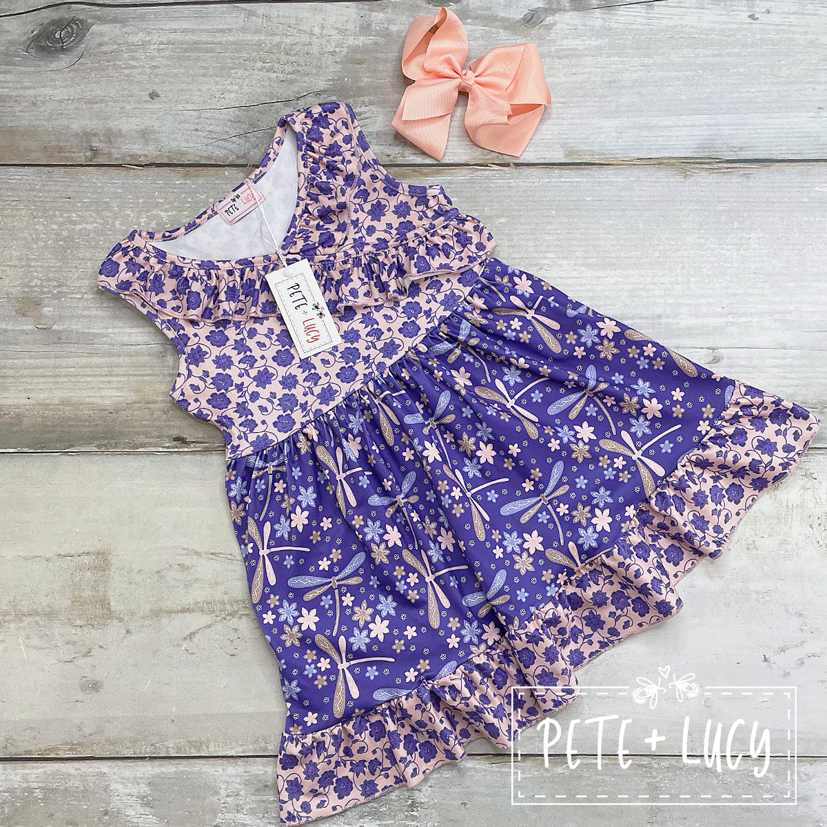 Sleeveless Dragonfly Dress Size 5