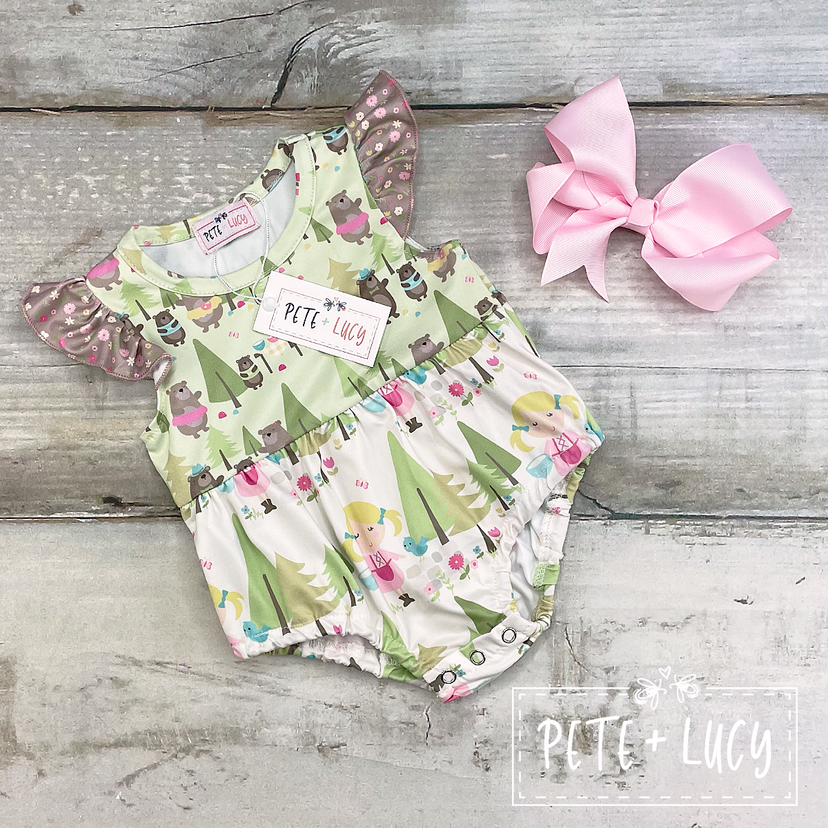 9-12M Goldilocks Romper