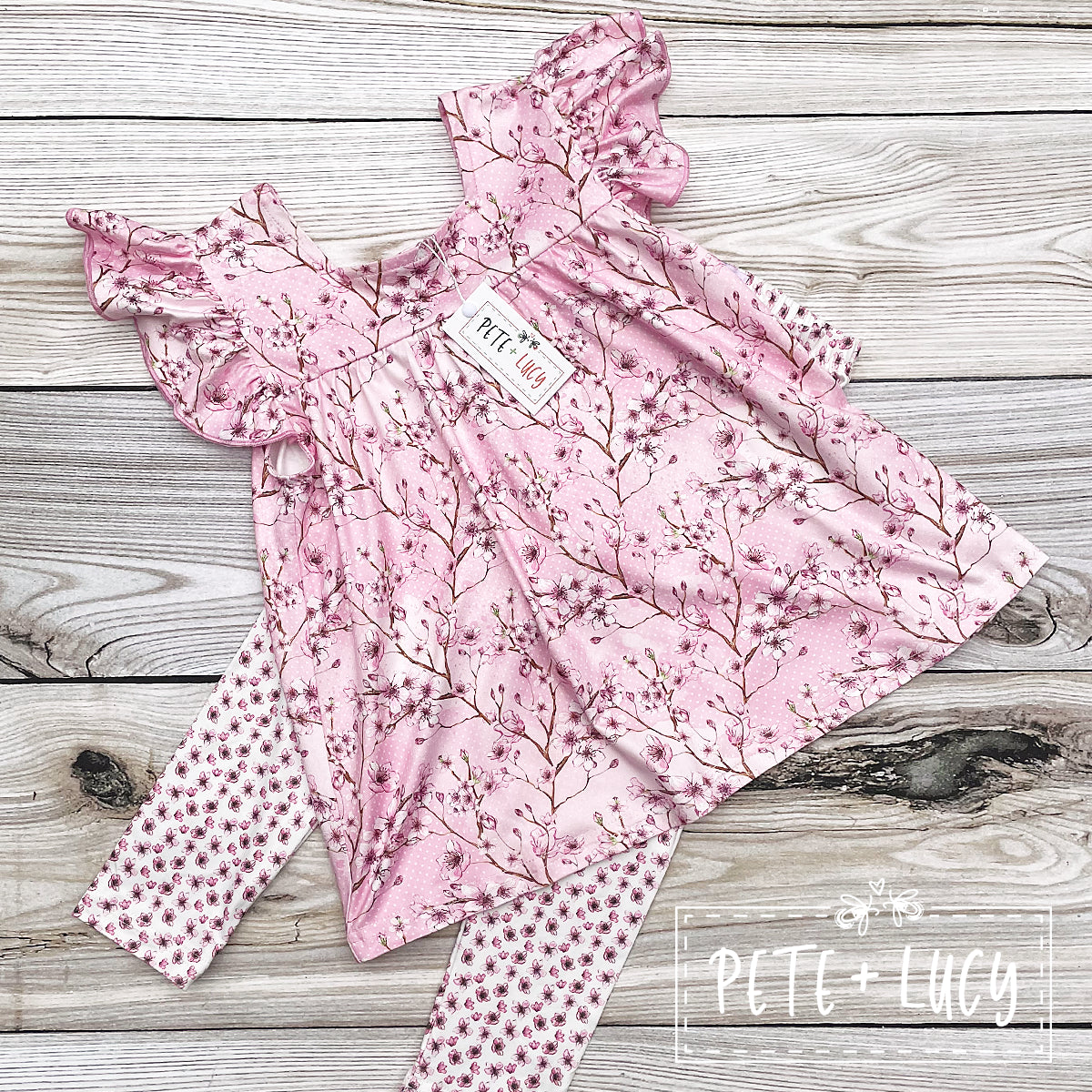 Cherry Blossom Cutie Pant Set