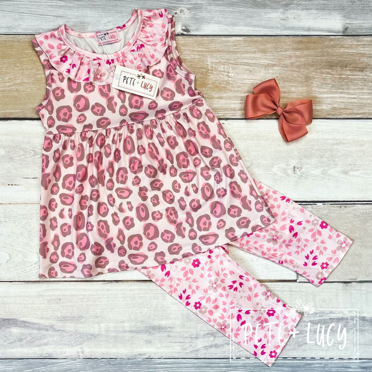 Sweet Leopard 4T 2 Piece Set