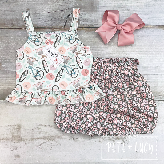 0-6 Month Beautiful Ride Short Set