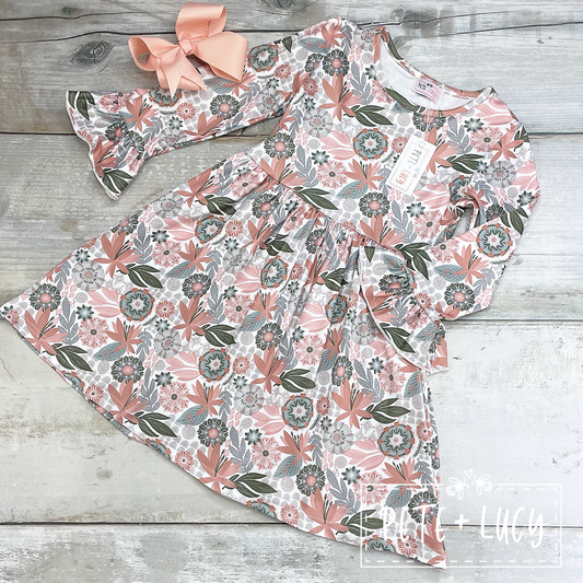 0-6 Month Kallahan Long Sleeve Dress