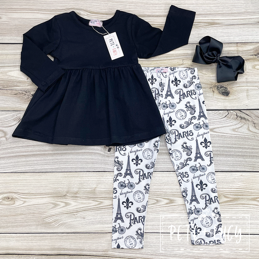 3T Long Sleeve Paris Pant Set