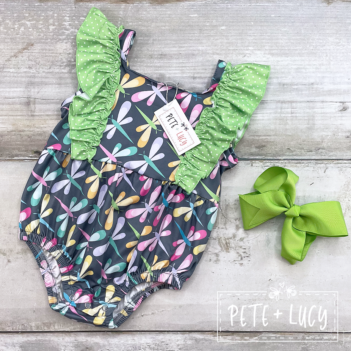 6-9 Month Dragonfly Vibes Romper