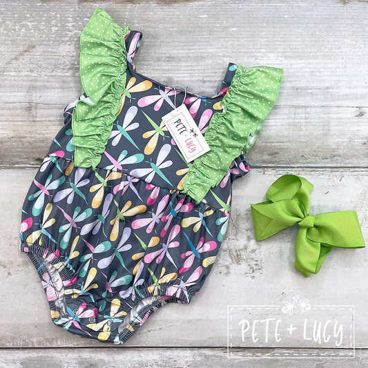 6-9 Month Dragonfly Vibes Romper