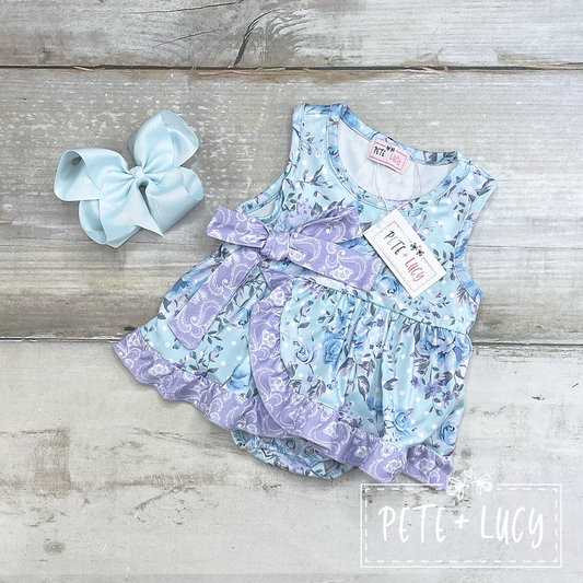 6-9M Baby Blues Girls Romper
