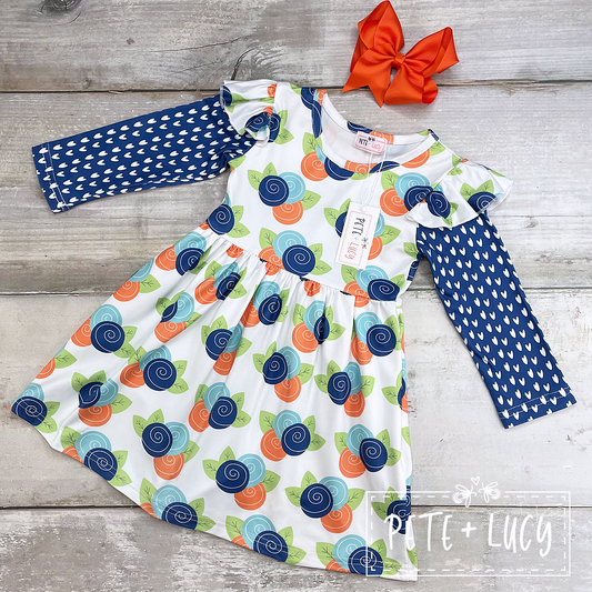 0-6 Month Linden Long Sleeve Dress