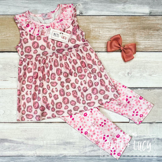 Sweet Leopard 4T 2 Piece Set