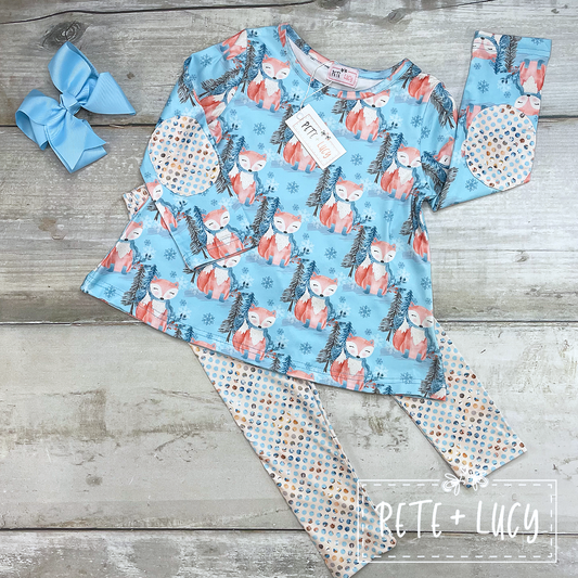 Size 5 Winter Fox Pant Set